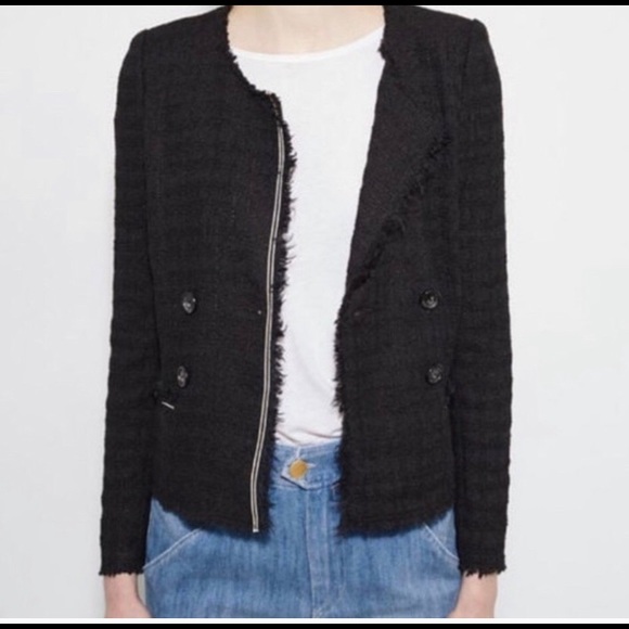 Isabel Marant Jackets & Blazers - Isabel marant flenn tweed ecru jacket sz 42